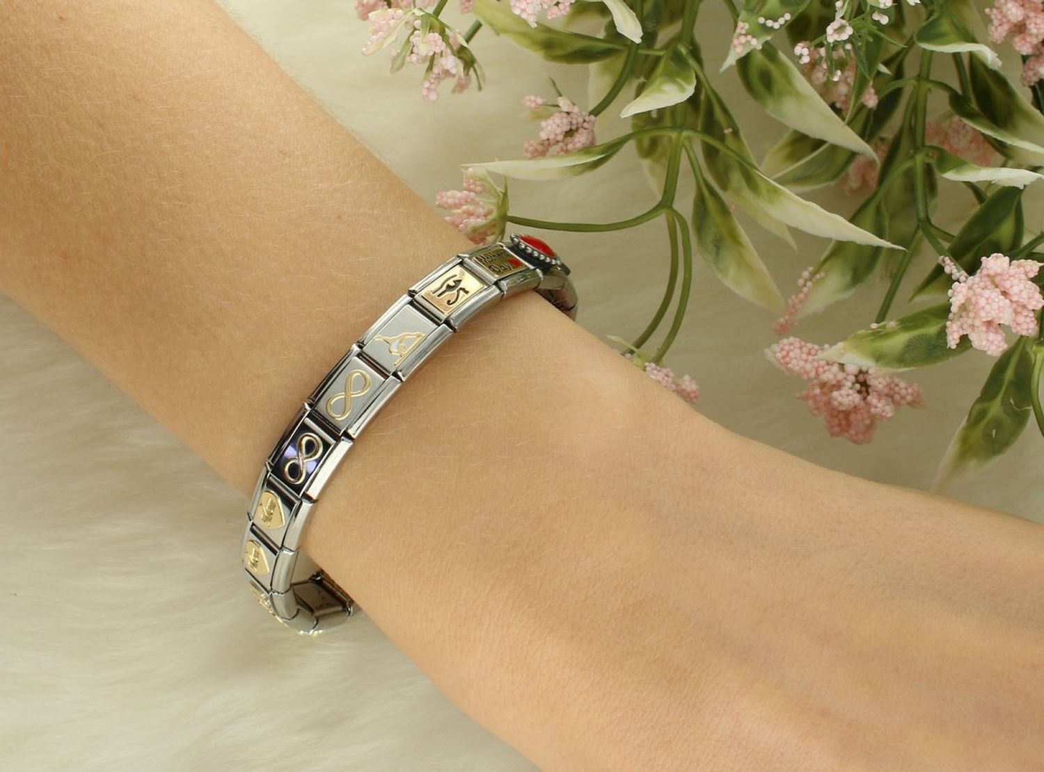 Nomination - Link 18K zawieszka złoto 'Nieskończoność' 030162 41 biżuteria nomination nomination zawieszki nomination baza.jpg